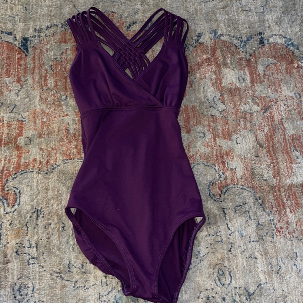 purple leotard